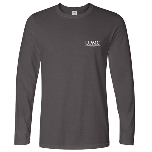 Gildan Softstyle Longsleeve T Shirt -- Charcoal