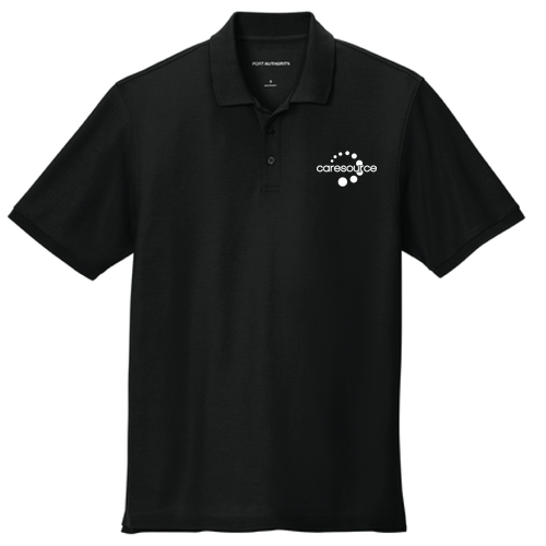 Port Authority Wearever Signature Pique Polo -- Deep Black