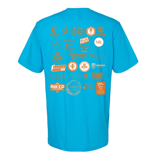 Sunset Adult T-Shirt -- Caribbean Mist