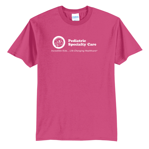 Port and Company 50/50 Blend Basic T-Shirt -- Sangria