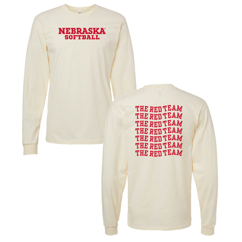 The Red Team Longsleeve Tee -- Cream