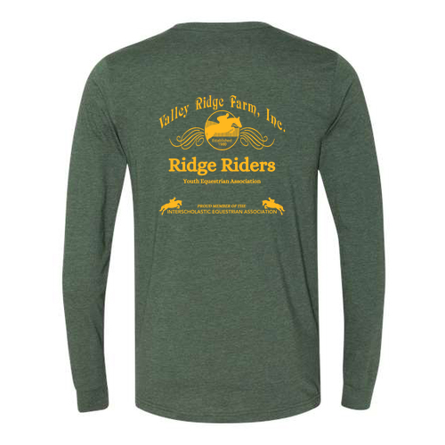 Bella+Canvas Unisex Heather Cvc Long Sleeve Tee- Heathers -- Heather Forest