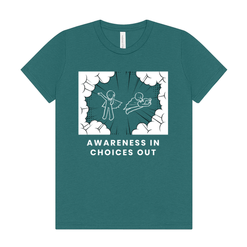 Youth Bella Canvas Triblend Jersey Short Sleeve Tee -- Teal