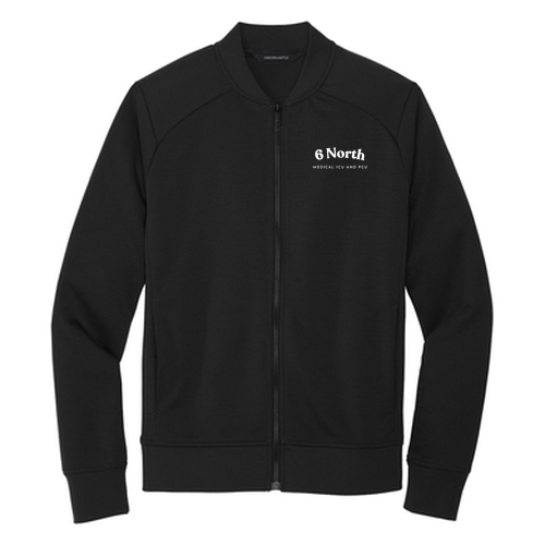 Mercer+Mettle Double-Knit Bomber -- Deep Black