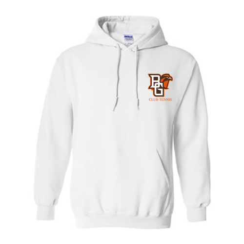 Gildan Heavy Blend Hooded Sweatshirt -- White