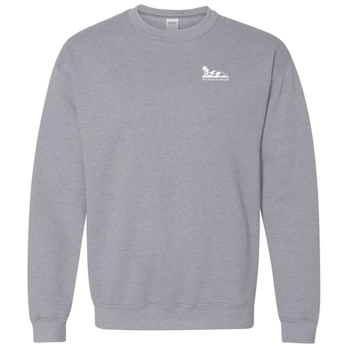Gildan Heavy Blend Crew Neck Sweatshirt -- Sport Grey