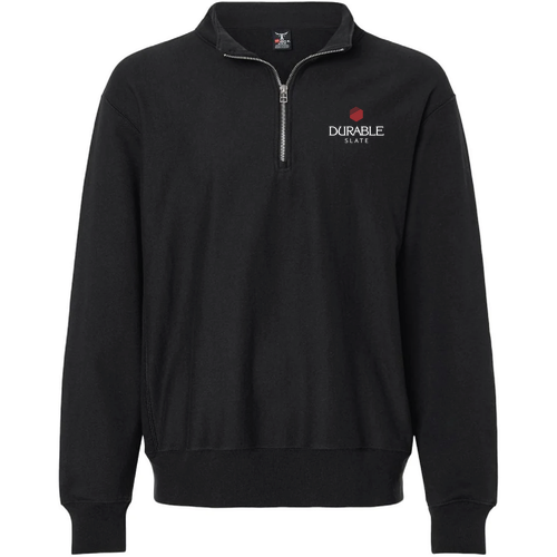 Gildan Unisex Heavy Blend Quarter-Zip Sweatshirt -- Black