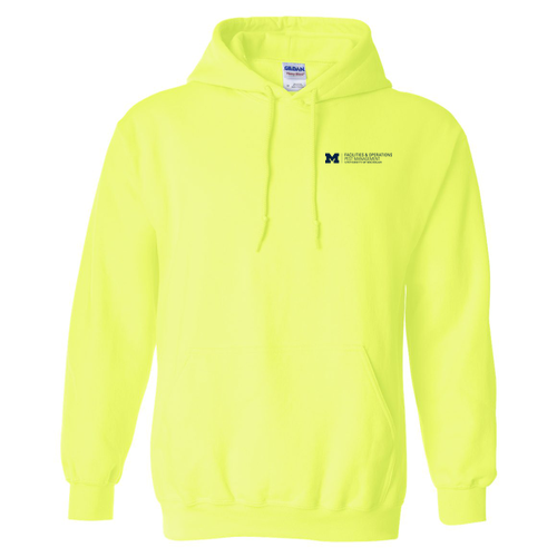 Gildan Heavy Blend Hooded Sweatshirt -- Safety Green, $25