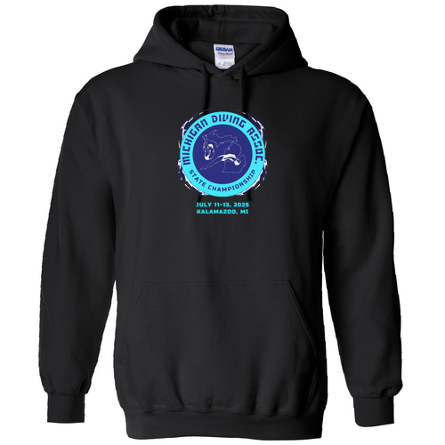 Gildan Heavy Blend Hooded Sweatshirt -- Black