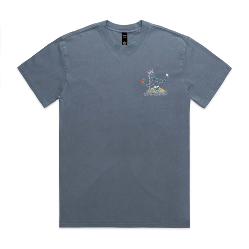 Spirit Tee -- Faded Indigo