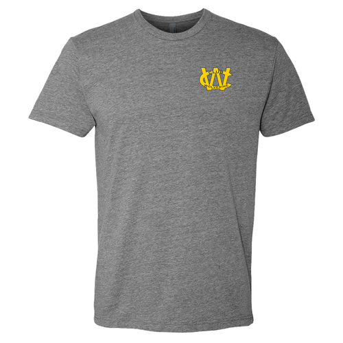 Mens/Unisex Next Level Soft Fitted CVC Tee -- Dark Heather Grey