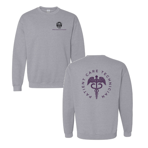 Heavy Blend Crew Neck Sweatshirt -- Sport Grey