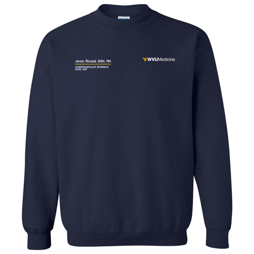Gildan Heavy Blend Crew Neck Sweatshirt -- Navy