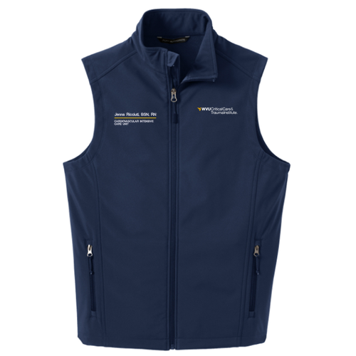 Port Authority Core Soft Shell Vest -- Dress Blue Navy