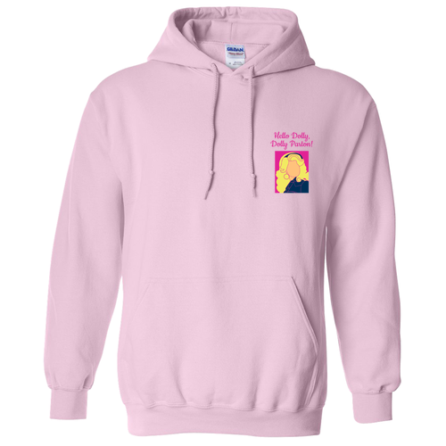 Gildan Heavy Blend Hooded Sweatshirt -- Light Pink