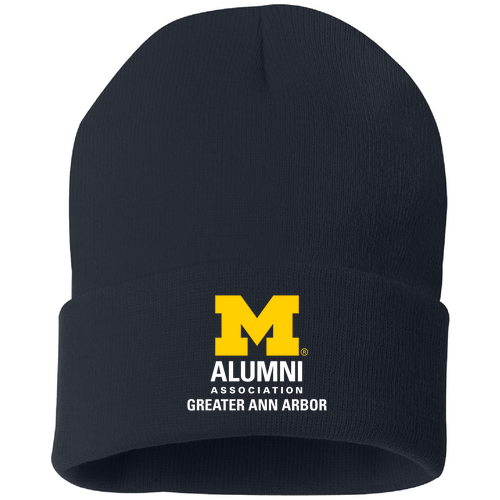 Sportsman Solid 12" Cuffed Beanie -- Navy