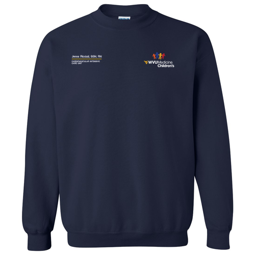Gildan Heavy Blend Crew Neck Sweatshirt -- Navy