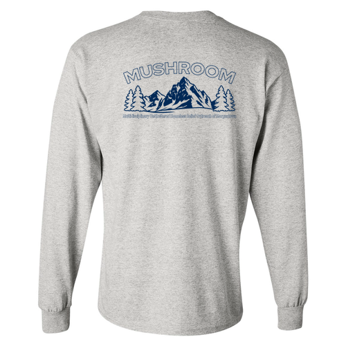 Gildan Heavy Cotton Longsleeve Basic T-Shirt -- Ash