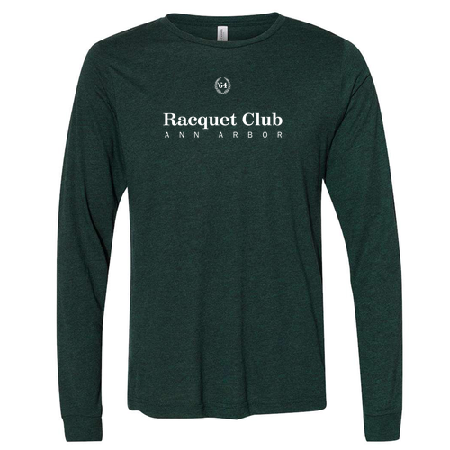 Triblend Long Sleeve Tee -- Emerald TriBlend