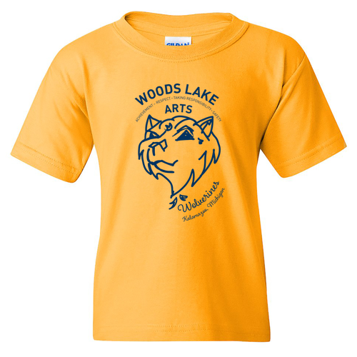 Gildan Heavy Cotton Basic Youth T-Shirt -- Gold