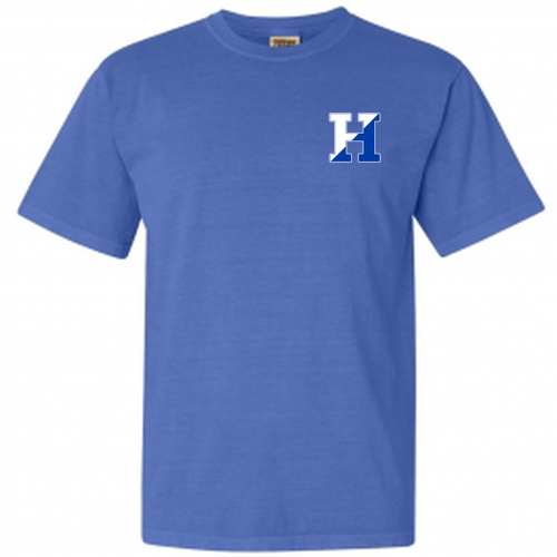 Comfort Colors Unisex Garment-Dyed Heavyweight T-Shirt -- Flo Blue
