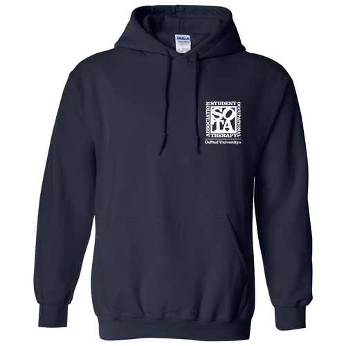 Gildan Heavy Blend Hooded Sweatshirt -- Navy
