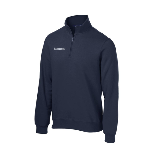 Sport Tek 1/4 Zip Sweatshirt TALL -- True Navy