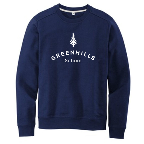 District Re-Fleece Crew -- True Navy