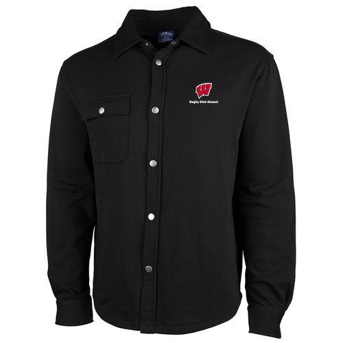 Charles River Hyannis Snap Shacket -- Black