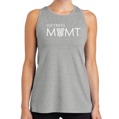 Victress MVMT Triblend Tank -- Light Grey Heather