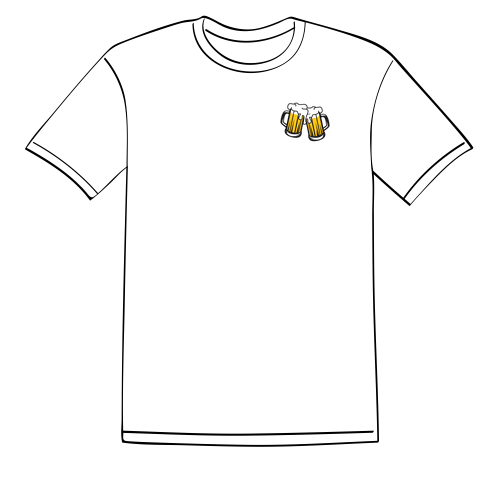 Gildan Heavy Cotton Basic T-Shirt -- White