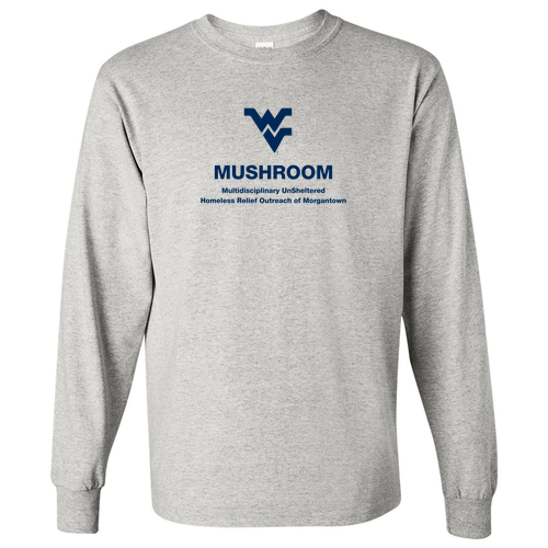 Gildan Heavy Cotton Longsleeve Basic T-Shirt -- Ash