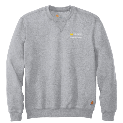 Men/Unisex Carhartt Midweight Crewneck Sweatshirt -- Heather Grey