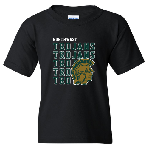 Gildan Heavy Cotton Basic Youth T-Shirt -- Black