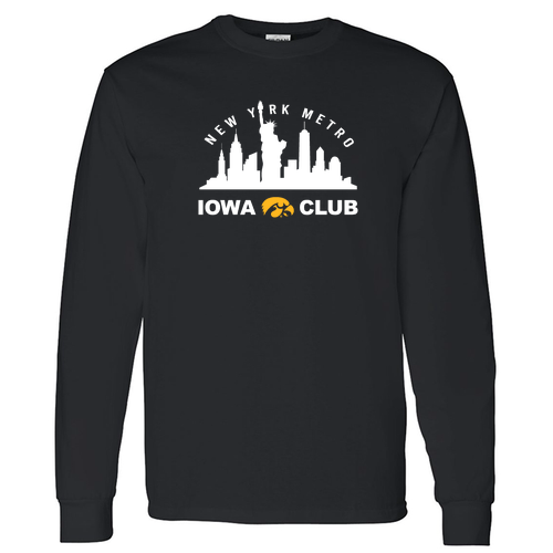 Gildan Heavy Cotton Longsleeve Basic T-Shirt -- Black