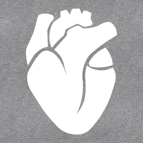 Cardiology North Face Soft Shell Jacket -- Medium Grey Heather