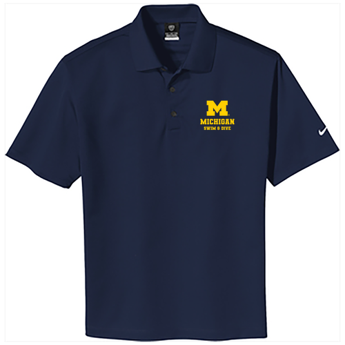Unisex Nike Golf Tech Basic Dri Fit Polo -- Midnight Navy