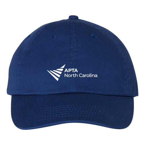 Valucap Bio-Washed Unstructured Hat -- Royal