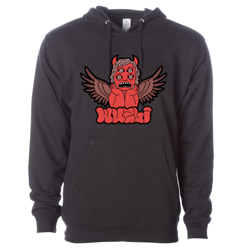 Independent Trading Midweight Hooded Sweatshirt -- Black