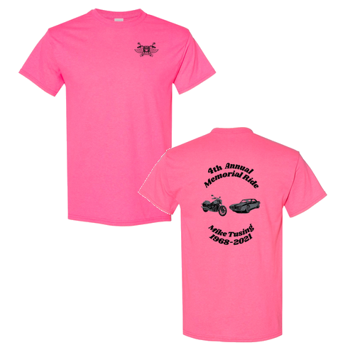 Gildan Heavy Cotton Basic T-Shirt -- Safety Pink