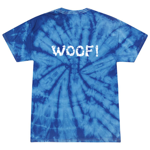 Colortone Unisex Multi-Color Tie-Dyed T-Shirt -- Spider Royal