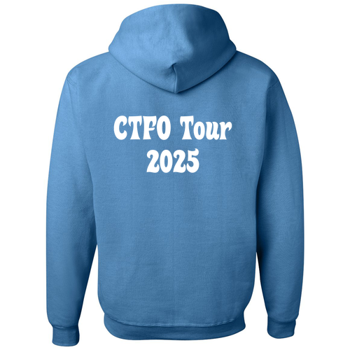 Jerzees 8 oz 50/50 Nublend Adult Hooded Sweatshirt -- Columbia Blue