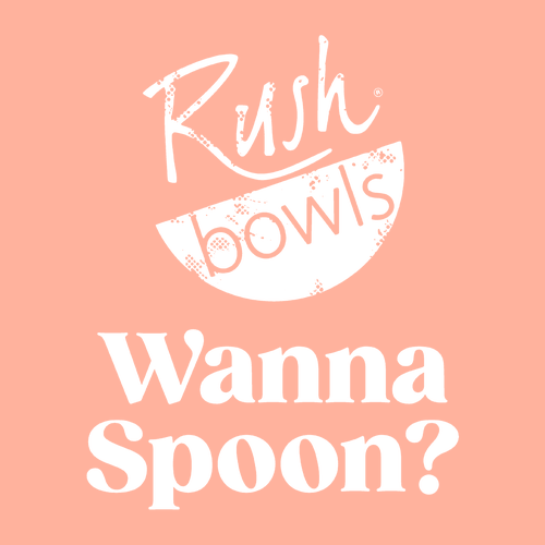 Rush Bowls Wanna Spoon Tangerine Tee