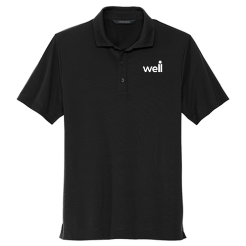 Mercer+Mettle Stretch Jersey Polo -- Deep Black