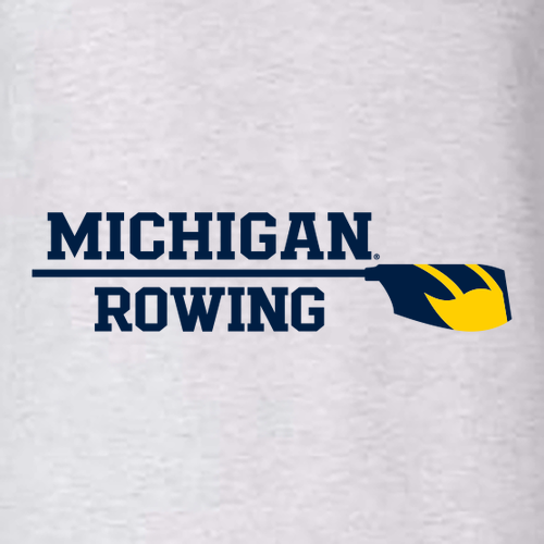 Champion Powerblend Crewneck Sweatshirt -- Silver Grey SCREENPRINT