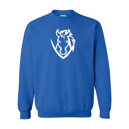 Gildan Adult Crewneck Sweatshirt -- Royal