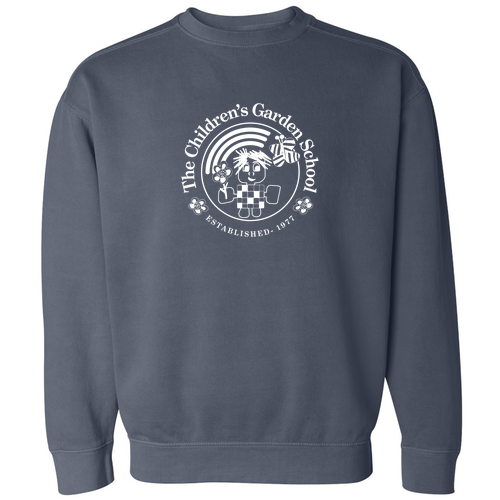 Comfort Colors Crewneck Sweatshirt -- Denim