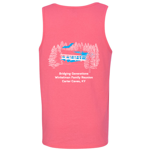 Gildan Heavy Cotton Adult Tank Top -- Safety Pink