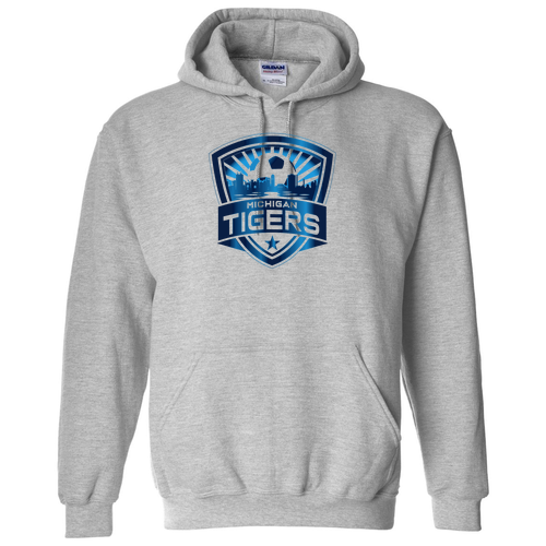 Mens/Unisex Gildan Heavy Blend Hooded Sweatshirt -- Sport Grey