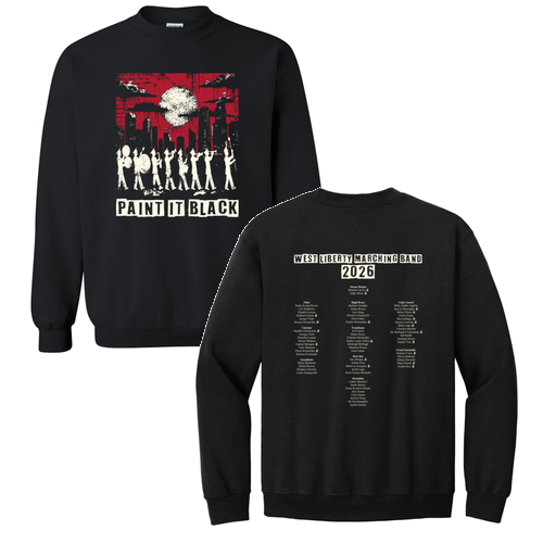 Gildan Heavy Blend Crew Neck Sweatshirt -- Black